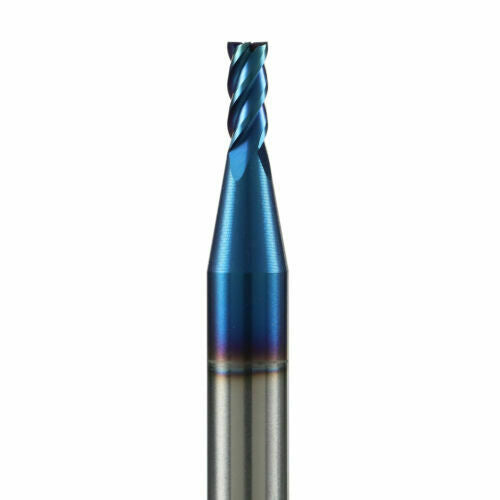 2Pcs  2.5mm Solid Carbide End Mill CNC Milling Cutter Drill 4 Flute HRC65
