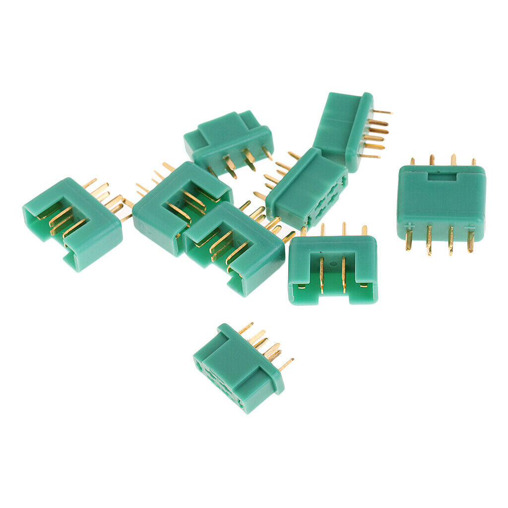 5 pairs of MPX multiplex connectors 6 pin male connector for RC battery