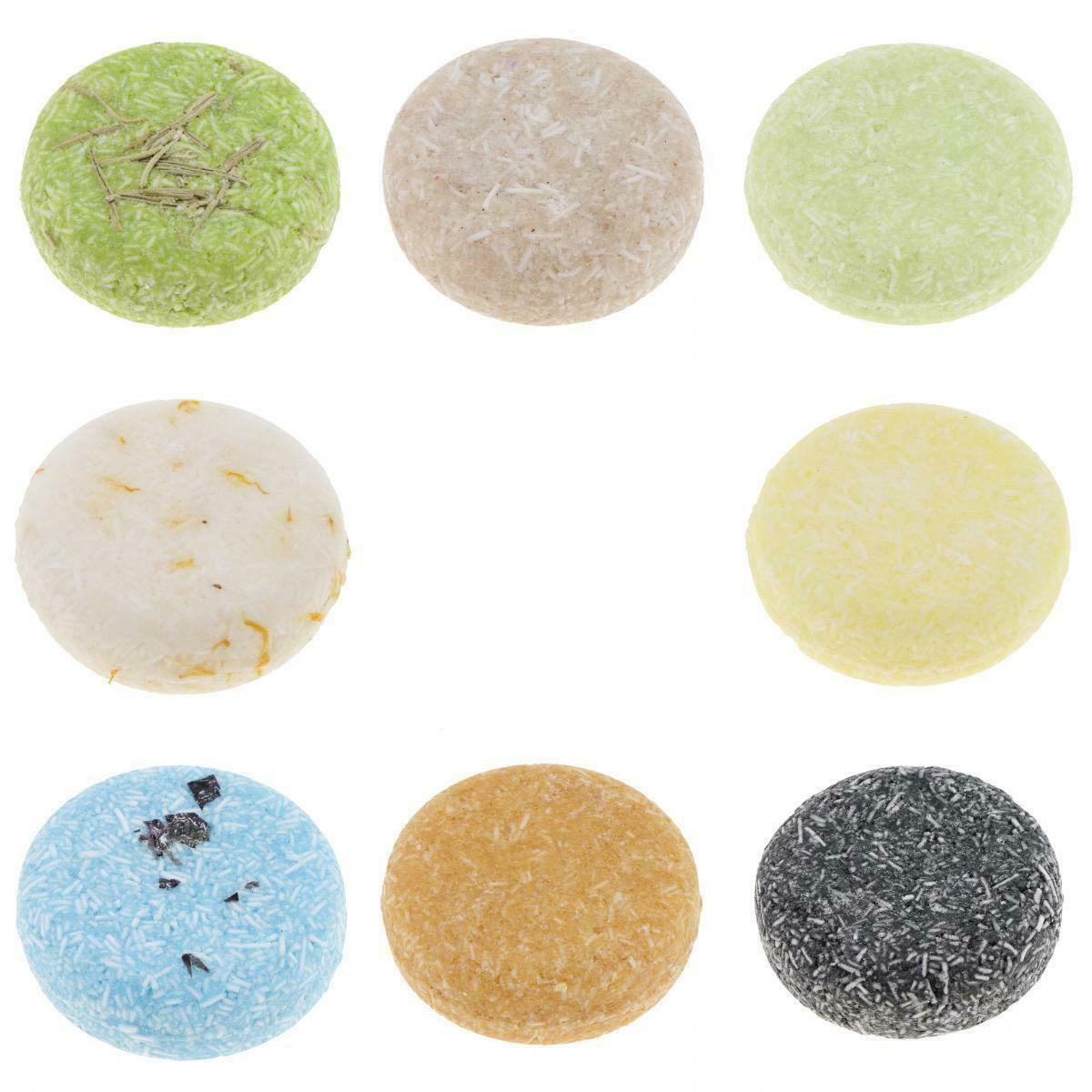 8pcs 55g Handmade Hair Shampoo Soap Pure Natural Dry Shampoo Soap Hair Care
