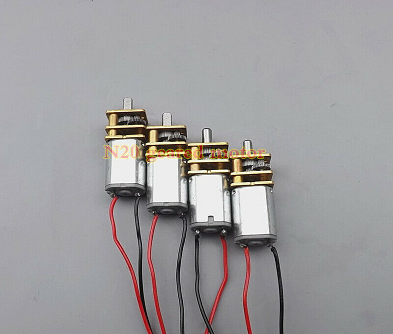 1pcs Precision N20 Geared motors DC3V3.7V5V 6V DC motor micro metal gears