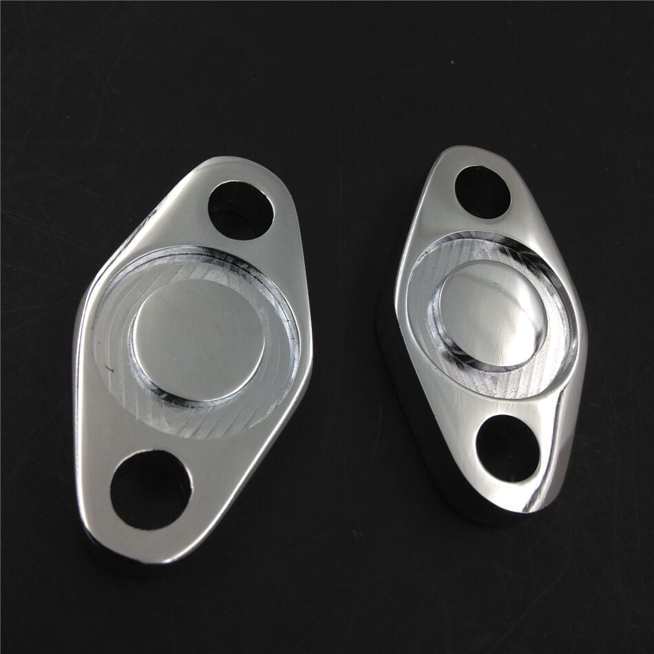Chrome Billet Oil cooler block off plate for SUZUKI Hayabusa GSX1300R All year