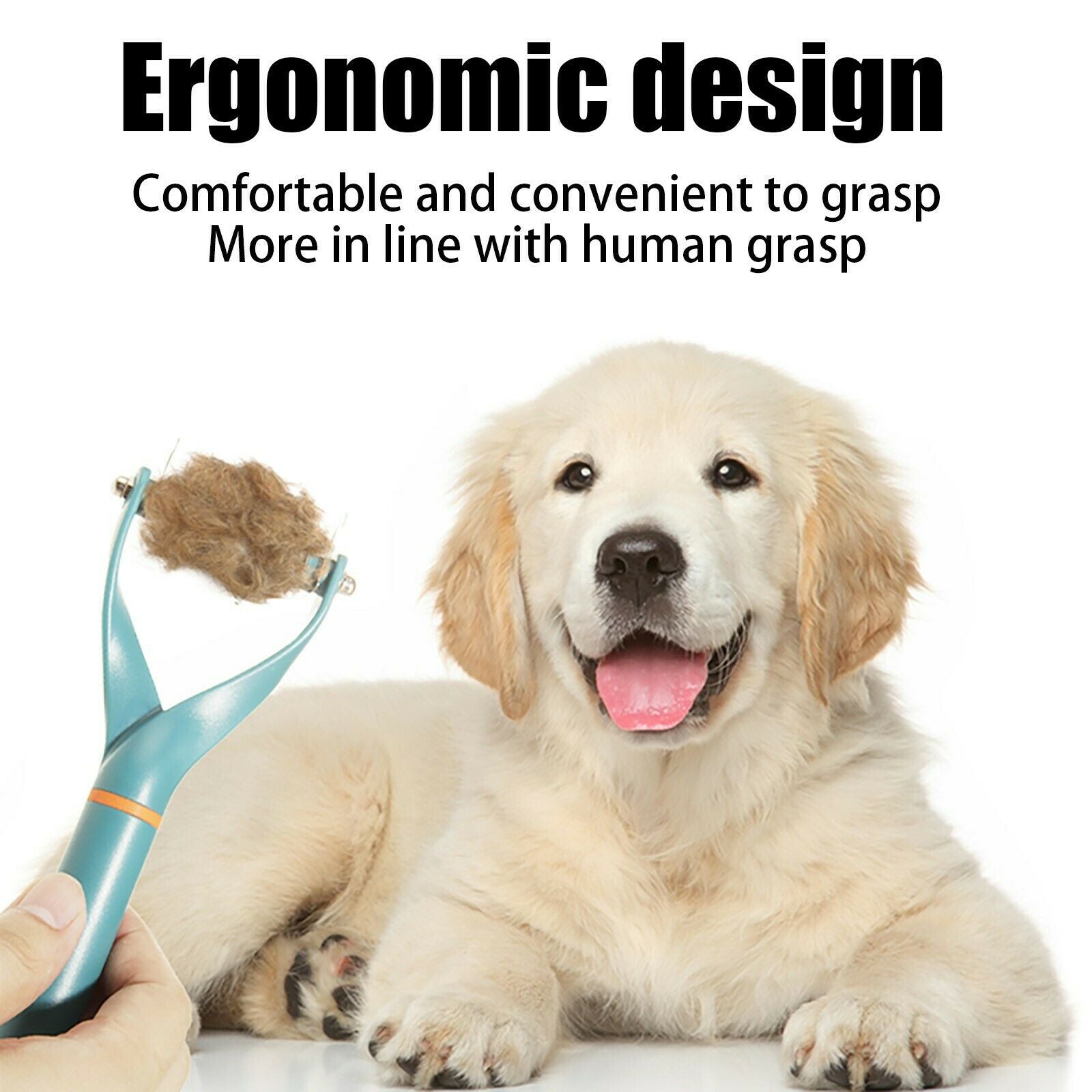 2Pcs Double Side Undercoat Rake Comb Dog Cat Easily Remove Floating Hair Durable