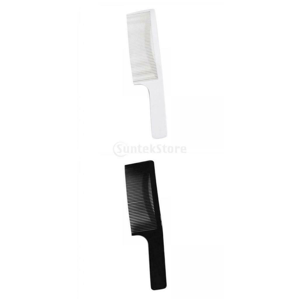 2x Curved Hair Cutting Clipper Comb Barber Salon Slicked-back Haircut