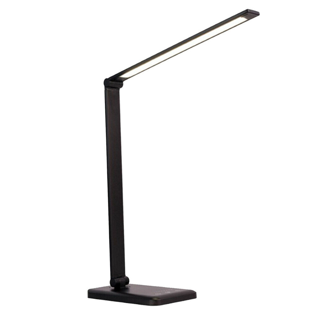 5V LED Table Lamp  Reading Bedside Lamp Universal Black-5 Gears