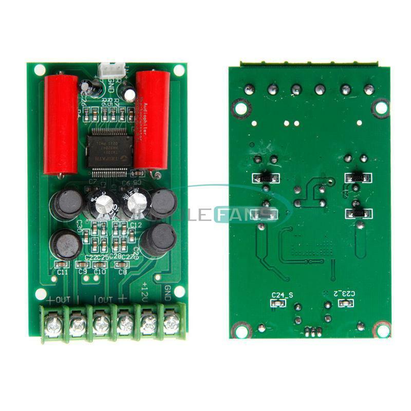 TA2024 12V 2 x 15W Mini HIFI Digital Audio AMP Amplifier Board Module Car MF
