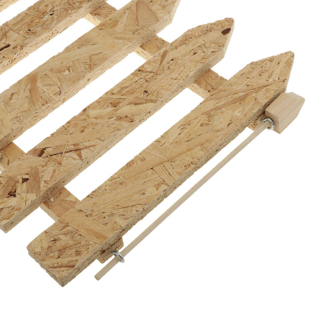 Reptile Creeping Protection Bar DIY Amphibious Wooden Fence Landscaping