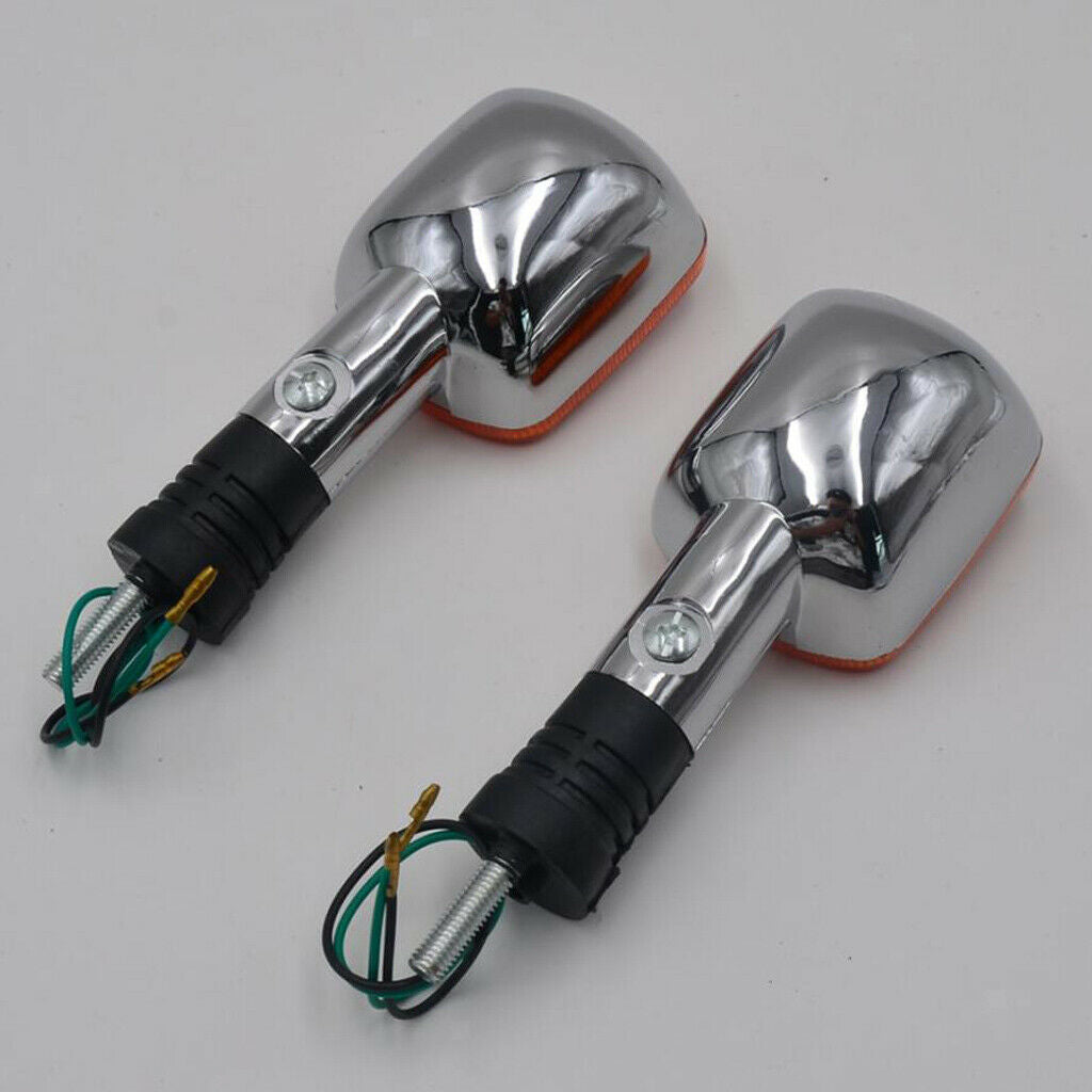 2x Motorbike Turn Signals Blinker Light Indicator For STEED VLX400 VLX600