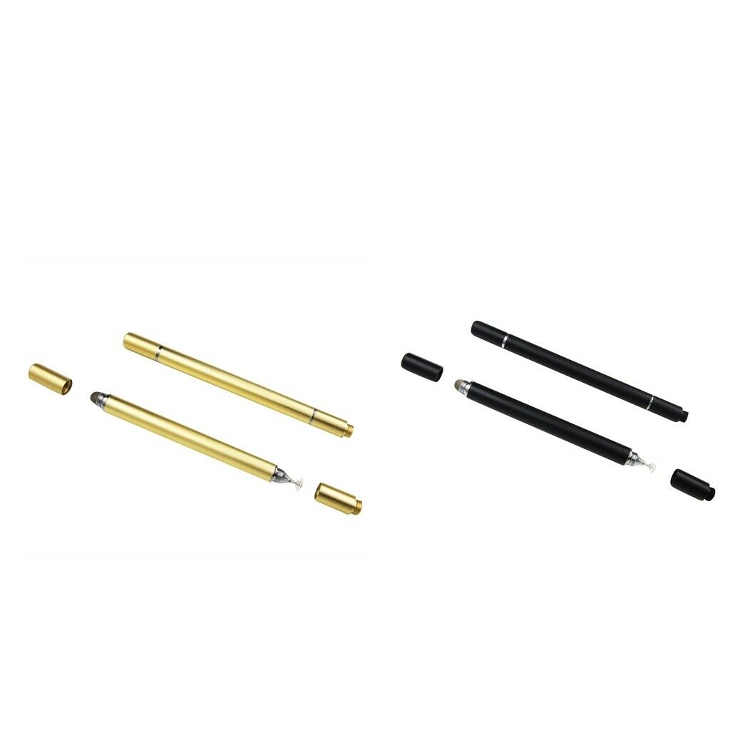 2 in 1 Metal Stylus Screen Touch Pen for / IPad/ Tablet X2Pack