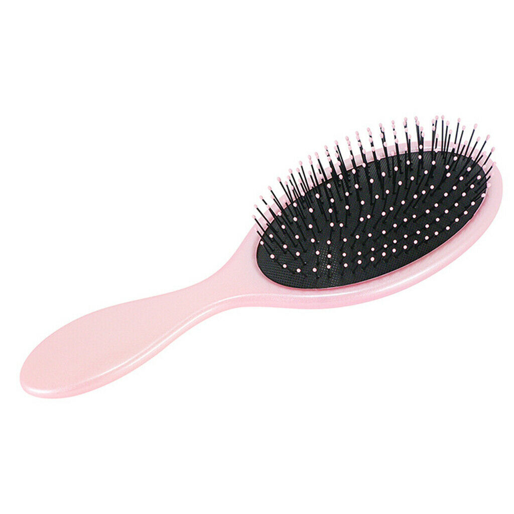Frizz Free Cushioned Paddle Brush Detangling Air Cushion Hairbrush Comb Blue