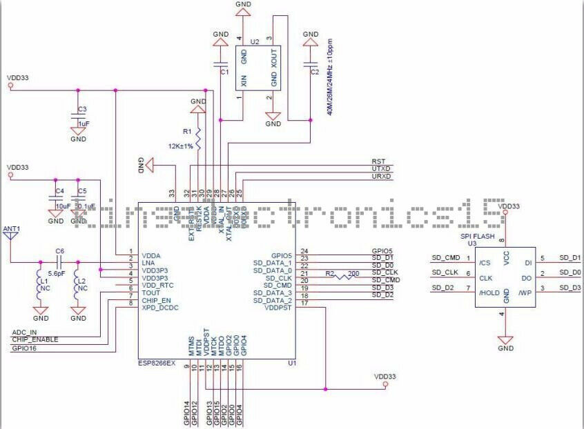 ESP8266 Esp-07 Remote Serial Port WIFI Transceiver Wireless Module AP+STA New