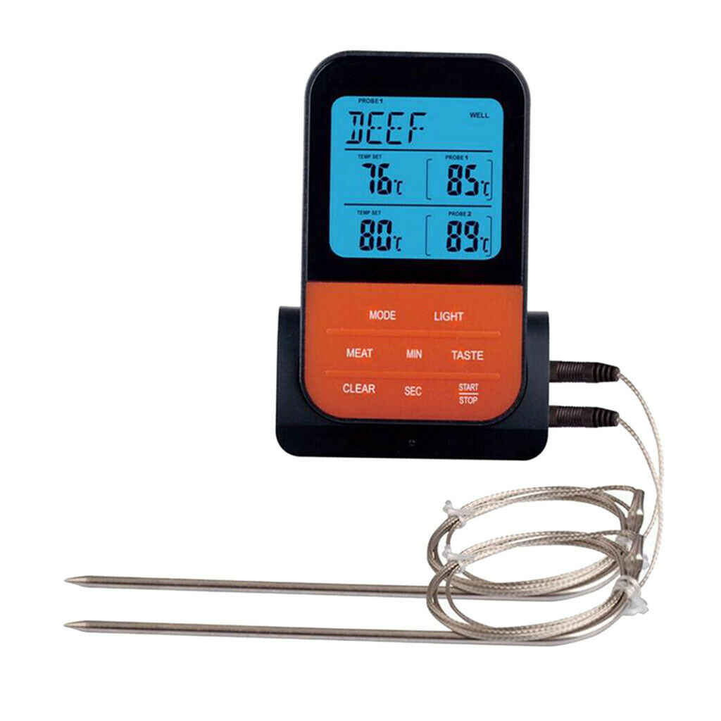 Wireless BBQ Grill Meat Thermometer,229 Ft Range Electric Digital Kitchen Food