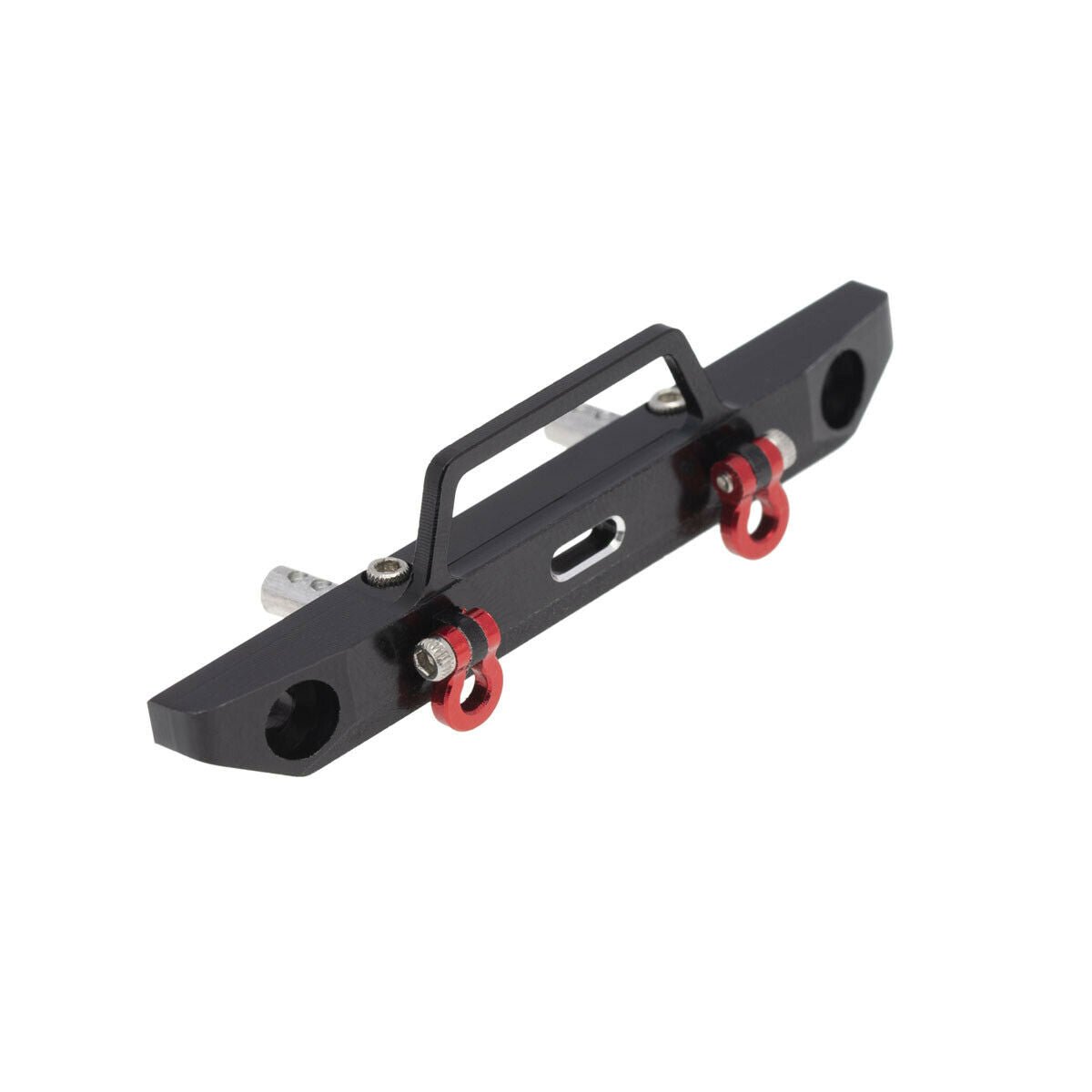 1Kit Black Racing Aluminum Front Bumper for Axial SCX24 SXTF03CM01