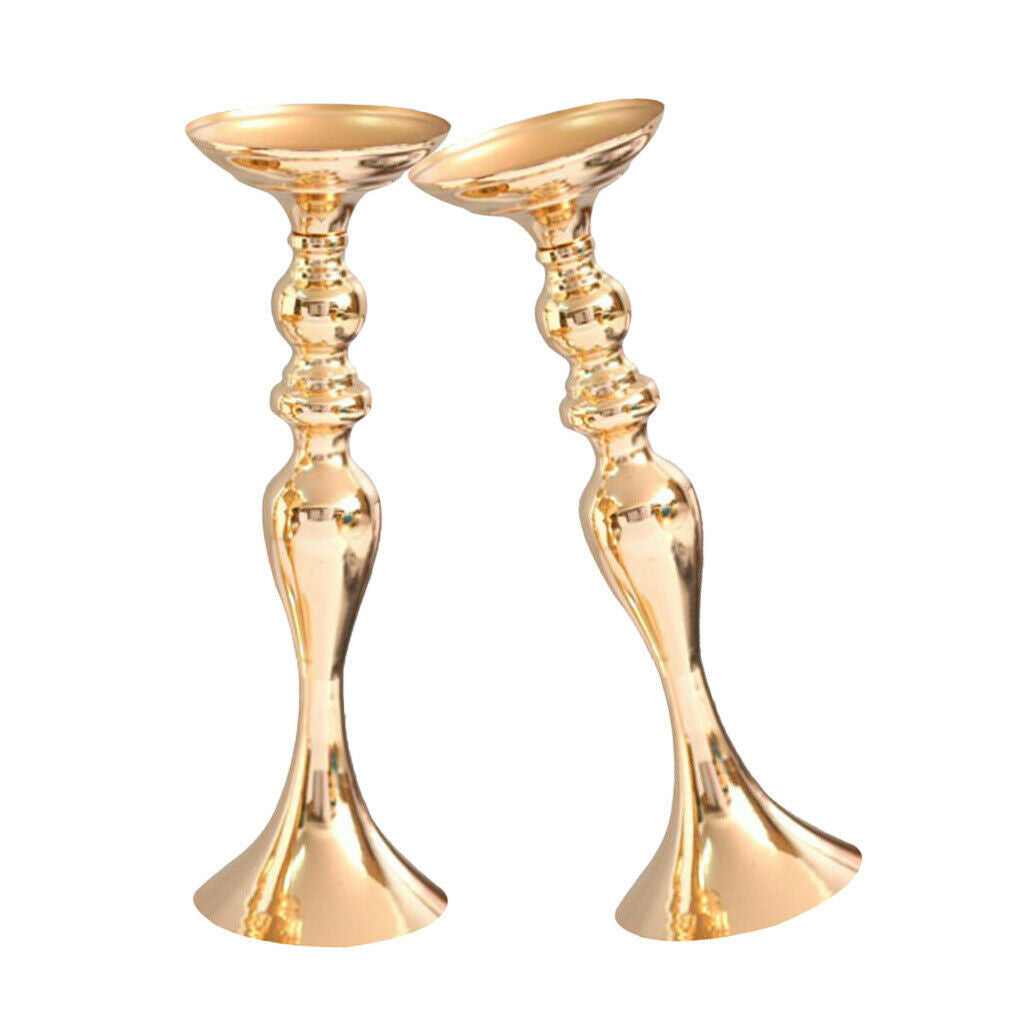 2 Pieces Flower Pot Candle Holder for Wedding