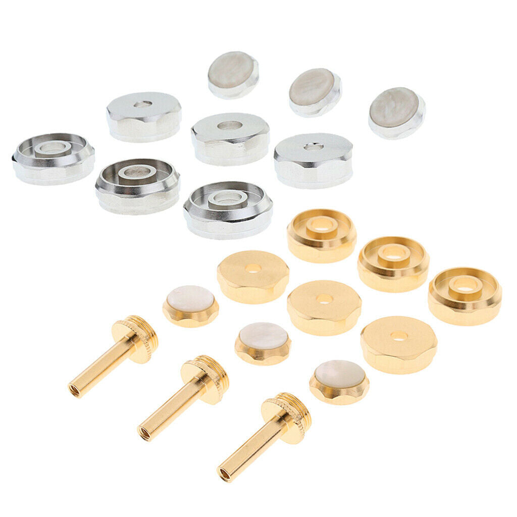 1 Set Finger Trumpet Buttons Accessories Finger Inlays Trumpet Shell