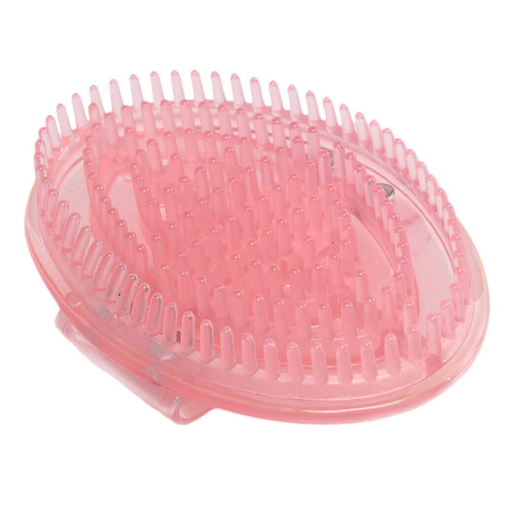 Hair Scalp Massager Shampoo Brush Meridian Brush Scalp Care Brush Pink