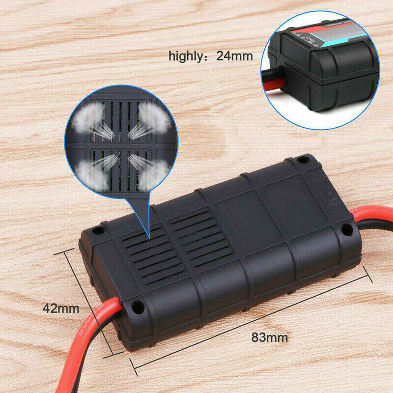 200A DC LCD Digital Monitor Amp Watt Meter Detector Battery Solar Power Analyser