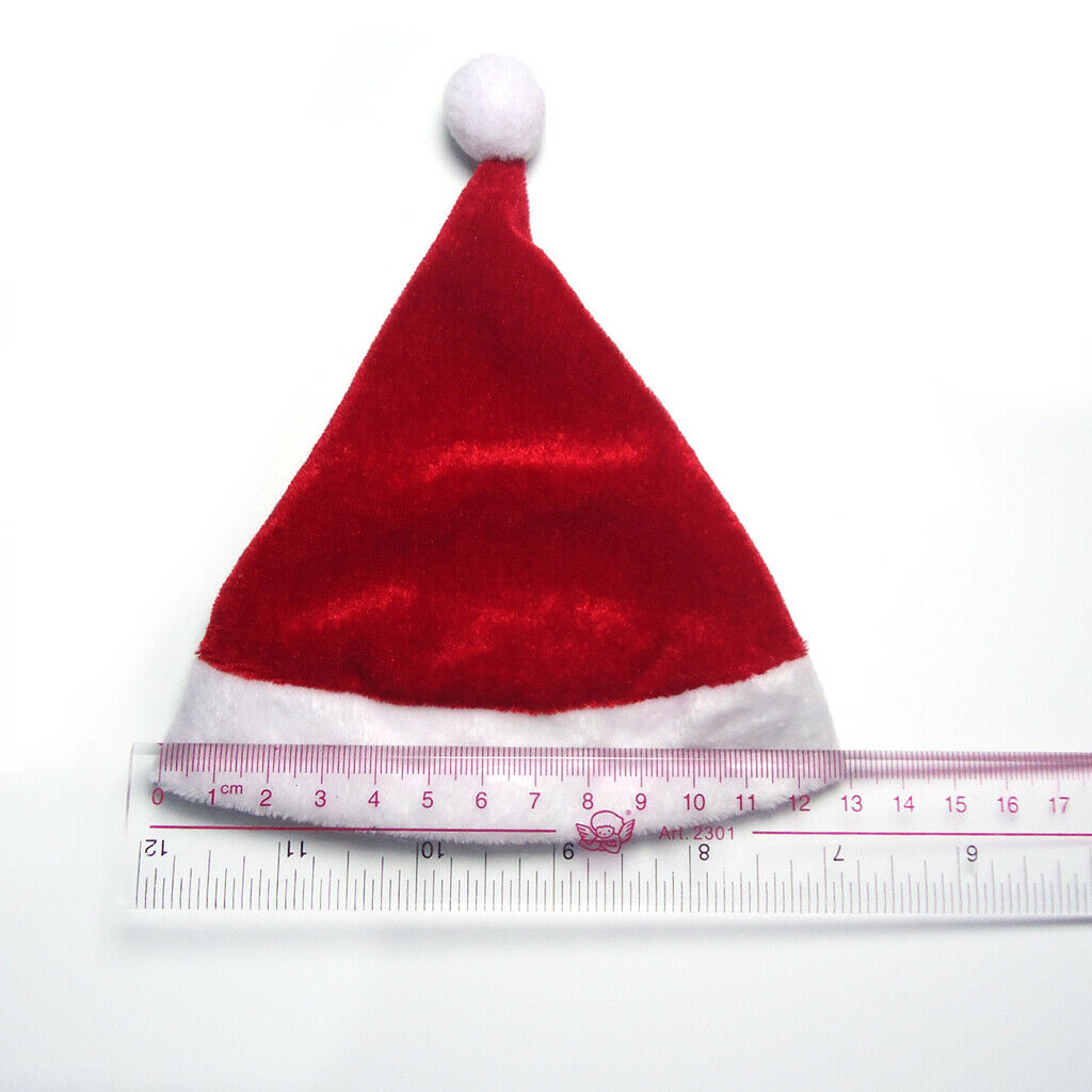 Cloth BJD Santa Claus Hat Red Christmas for 1/6 BJD SD DIY Accessories