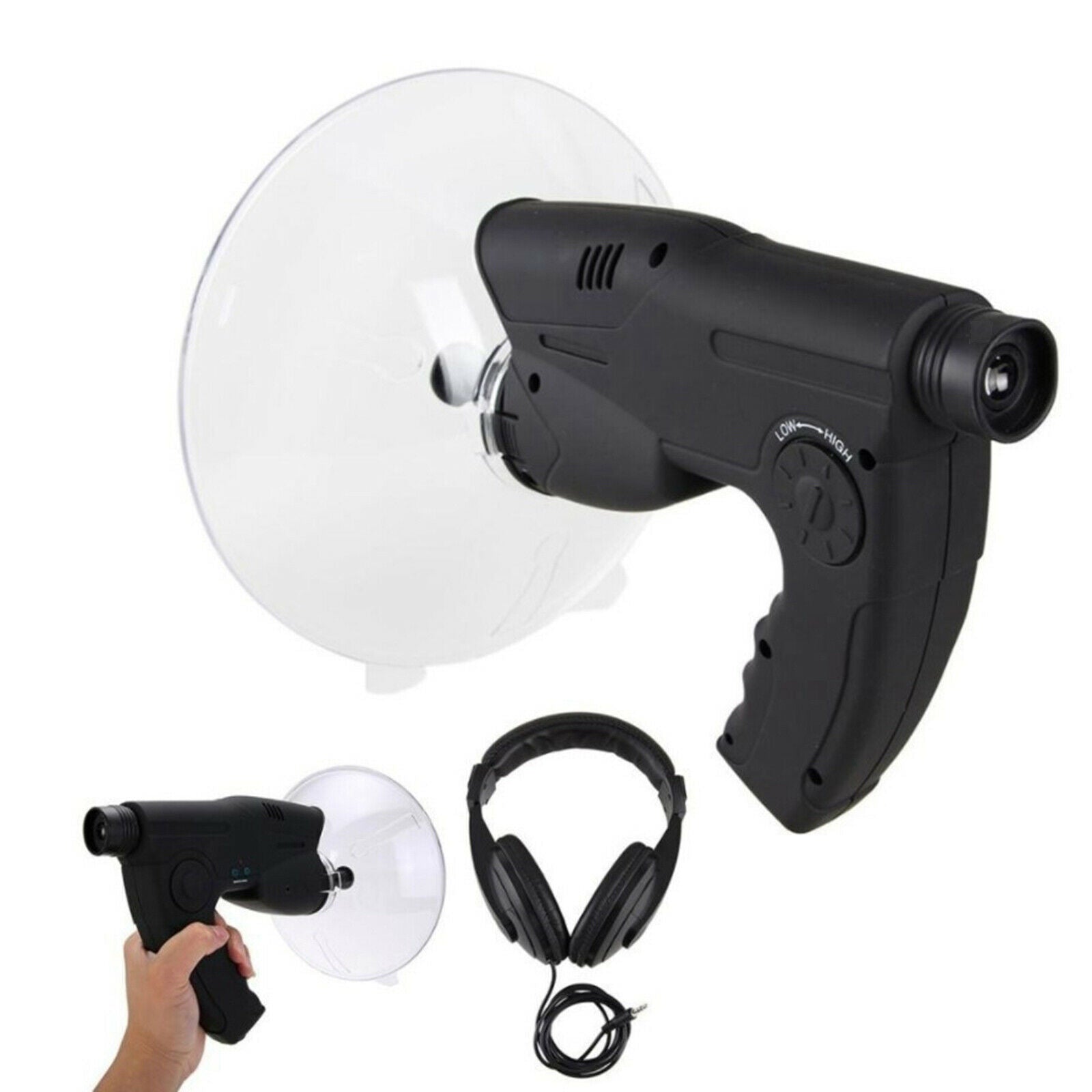 Monocular Telescope & Headphone for Bird Watching Travelling Fishing Hiking