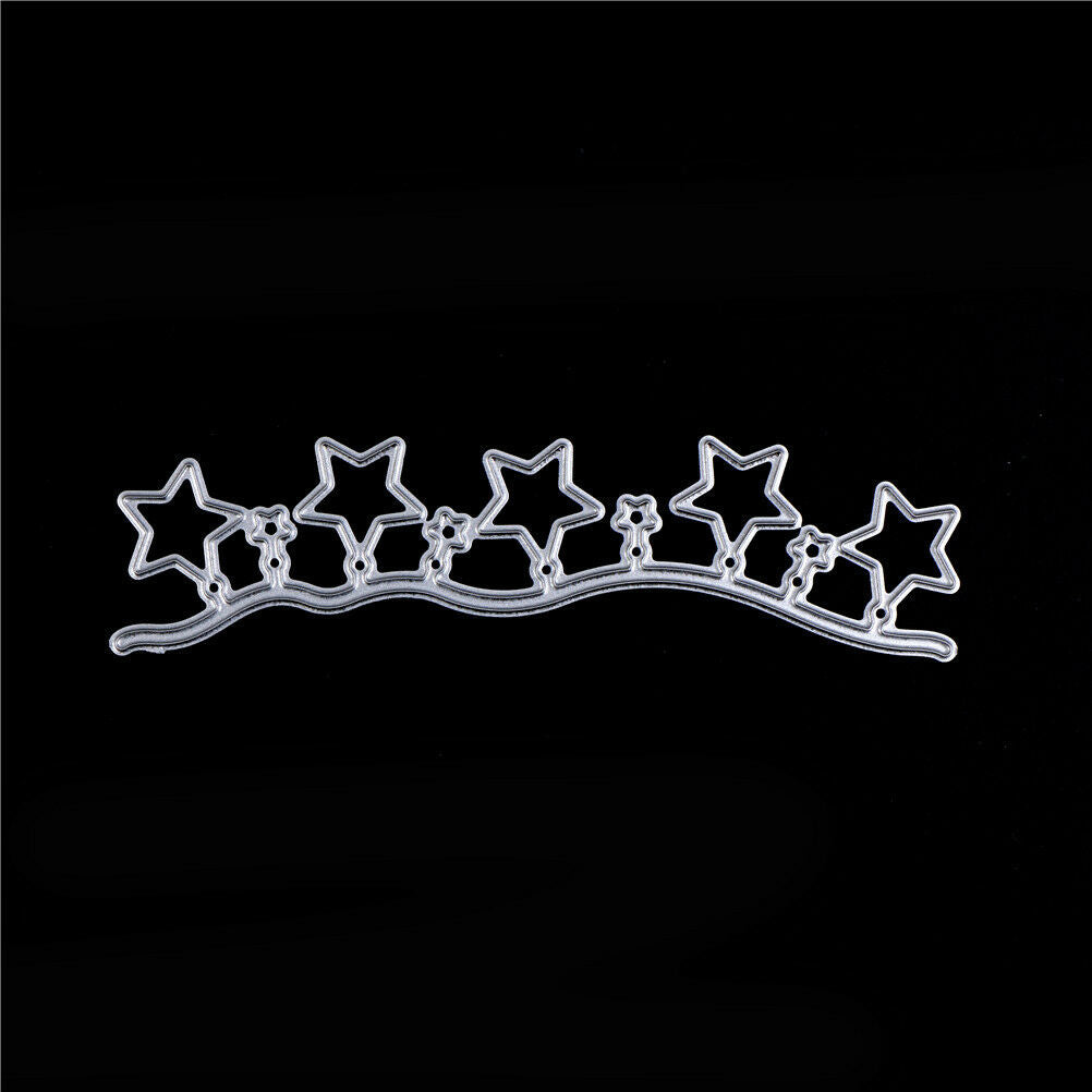 1pc Cutting dies Twinkle Stars lace Scrapbook Metal Stencil Embossing cra.l8