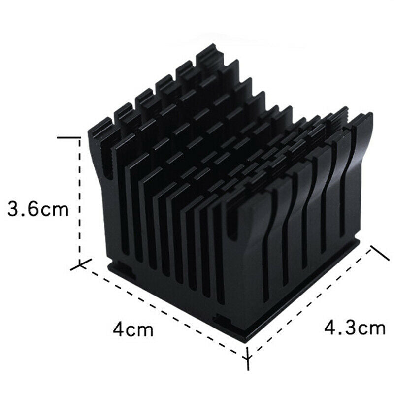 2X(North Bridge Radiator Motherboard Chip Set Heat Sink Aluminum Heat Sink C8C2)
