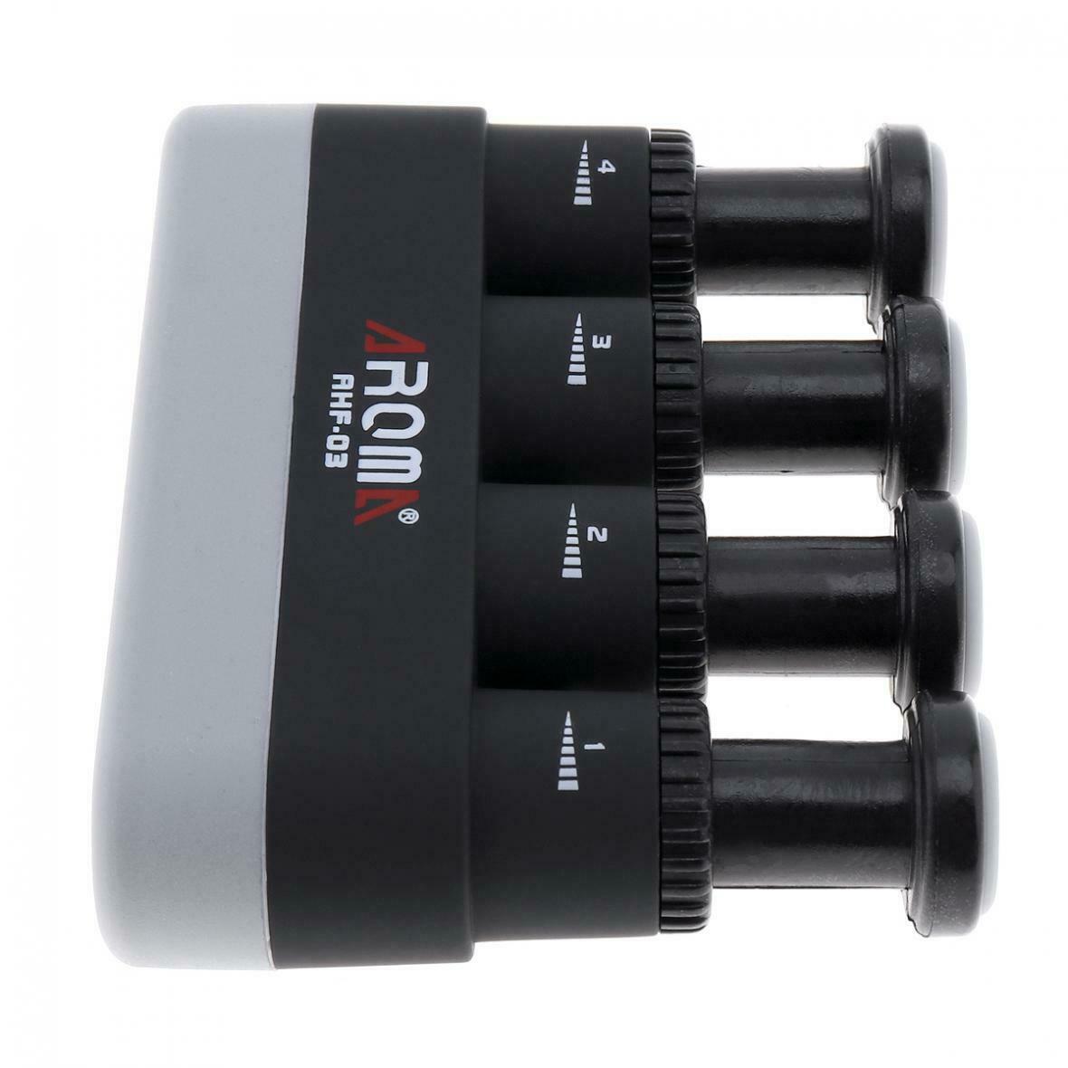 Guitar Bass Piano Players Hand Finger Exerciser Medium Tension Black Color Hand