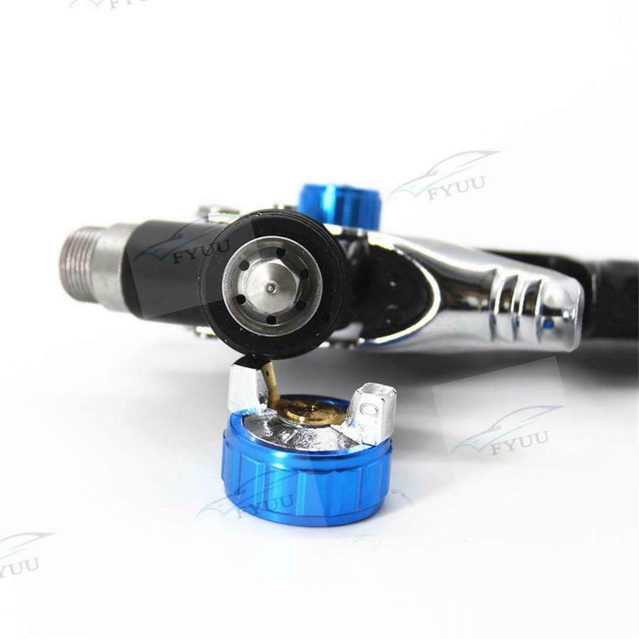 Spray Gun 1.0m Nozzle Paint Spot Repair Sprayer HVLP Spray Gun w/ Mixing Cup