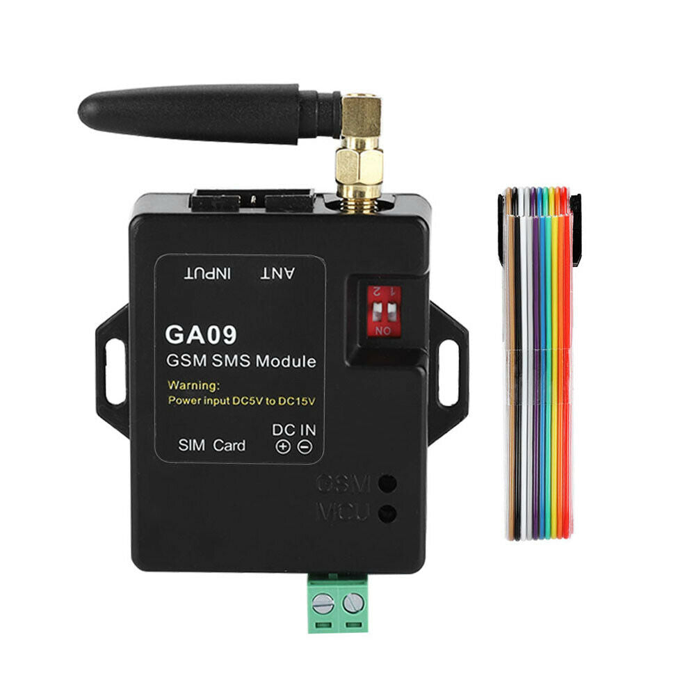 GA09 GSM Alarm System SMS & Calling Wireless Alarm GSM(2G) 850/900/1800/1900 MHz