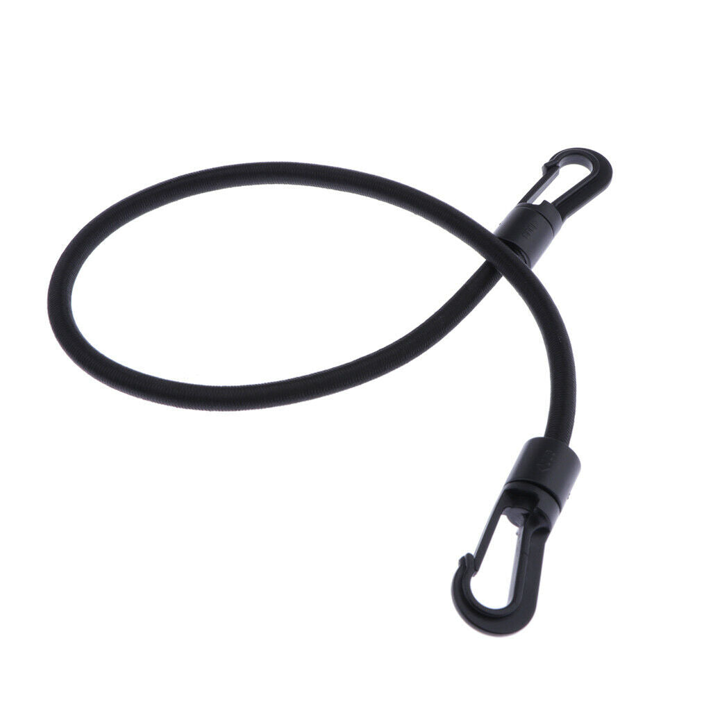 Kayak Bungee Cord Paddle Fishing Rod Holder with Double End Hook Accessories