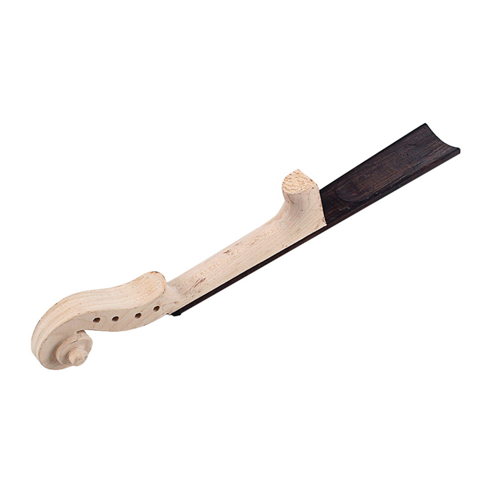 4/4 Violin Neck DIY Kit Unfinished Maple/Ebony Accessories Luthier Supplies