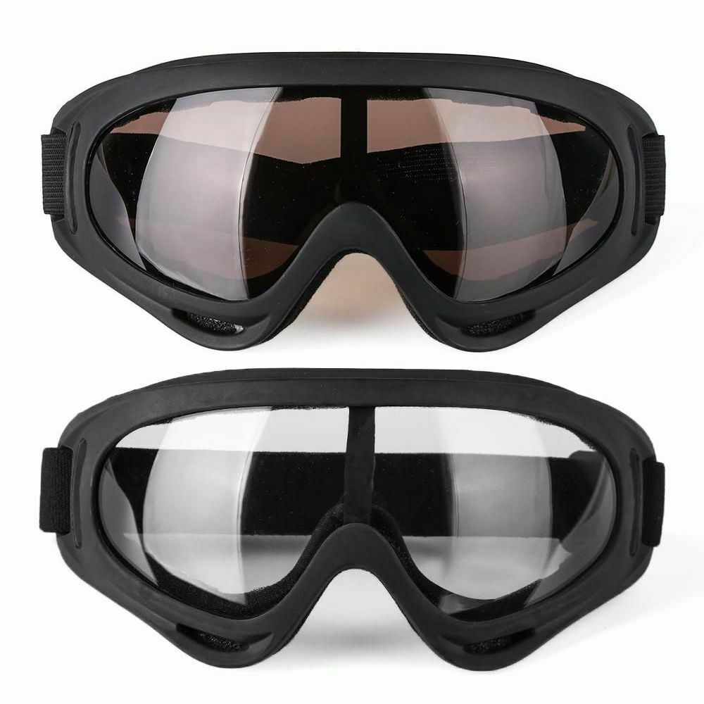 Outdoor Sports Ski Goggles Winter Windproof Eyewear Glasses Lens Frame