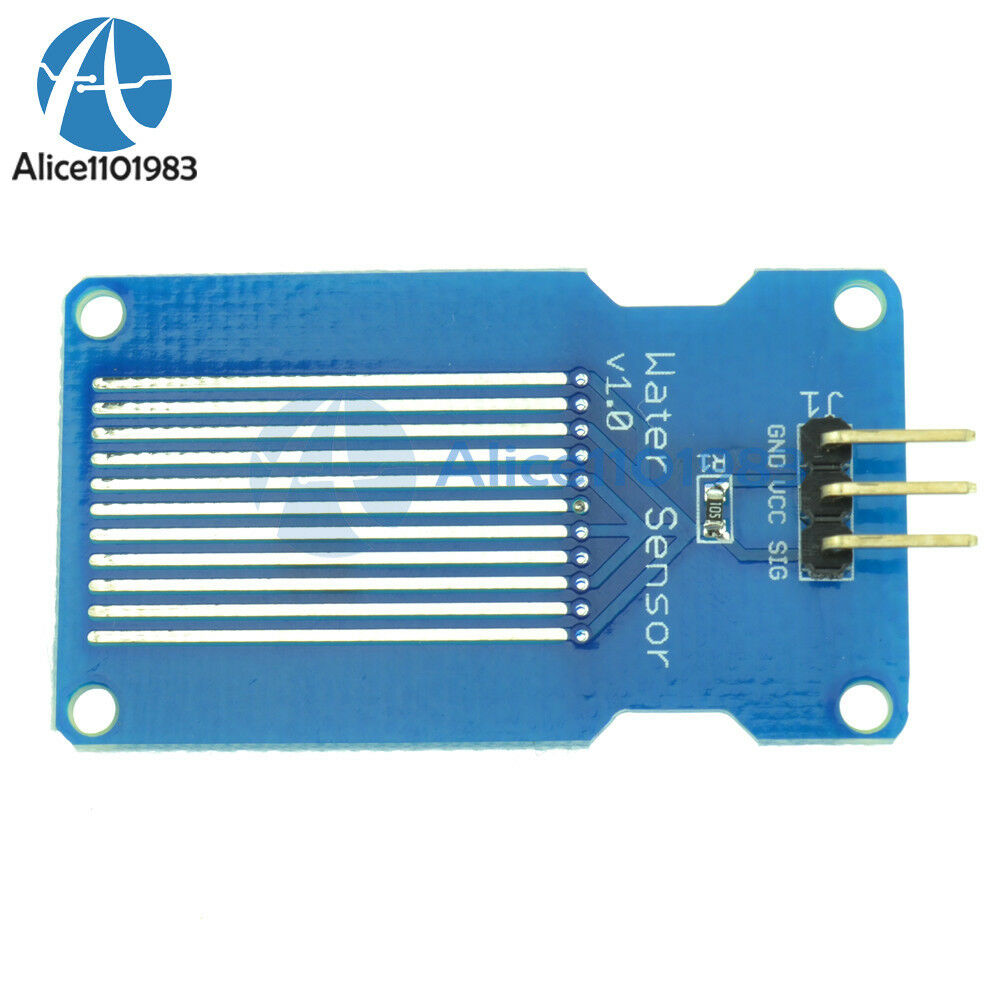 Rain Water Sensor Water Level Sensor Module Depth of Detection for Arduino