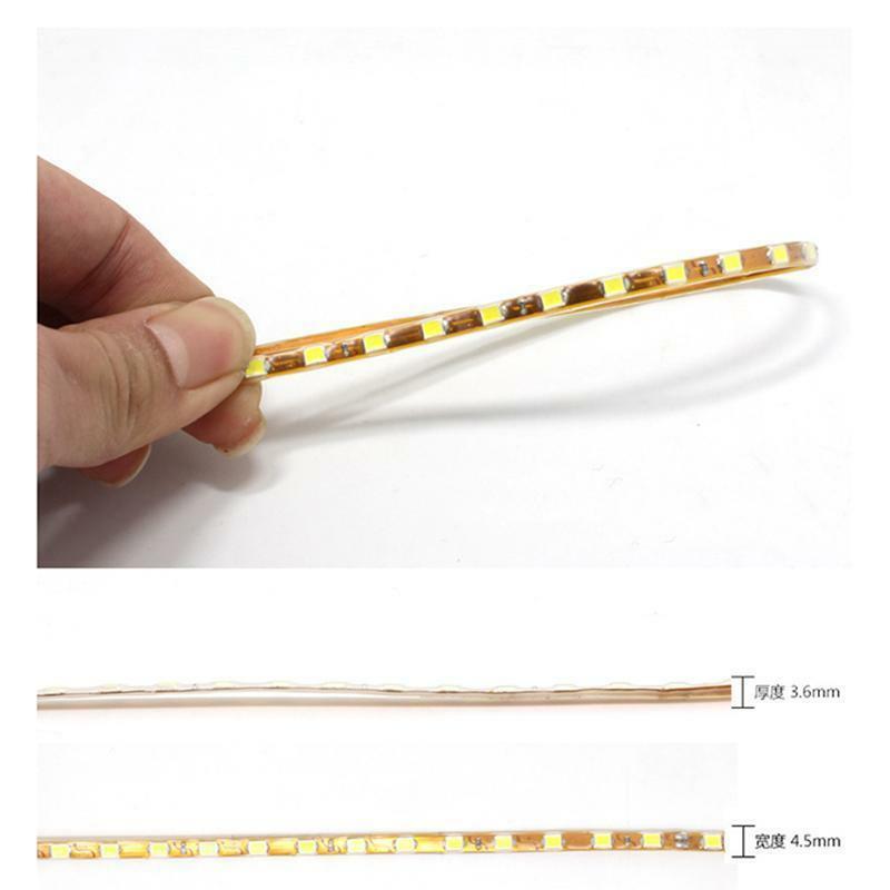 120cm Luminescent Neon LED Lights Glow Wire Auto car Strip Rope waterproof