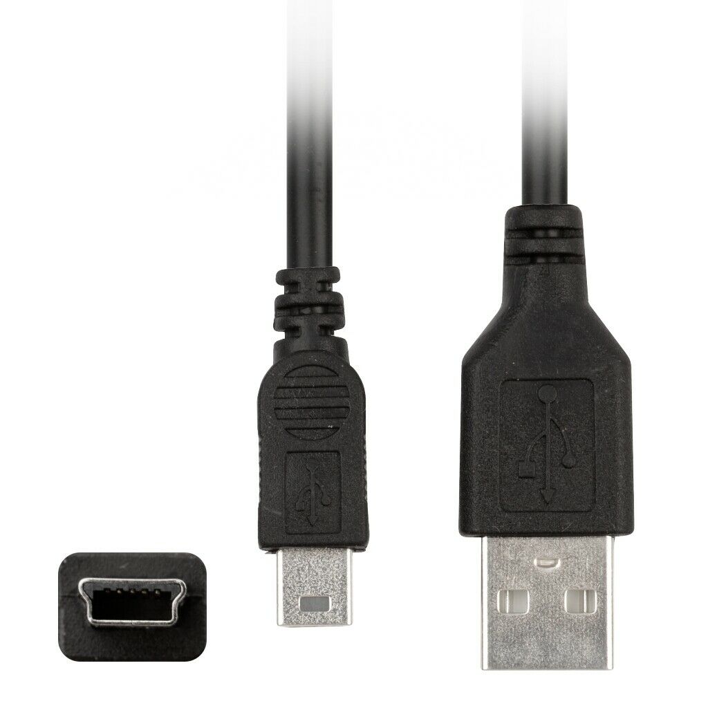 USB Charging Data Cable for Canon VIXIA XA XC XF ZR Cameras Charger Lead