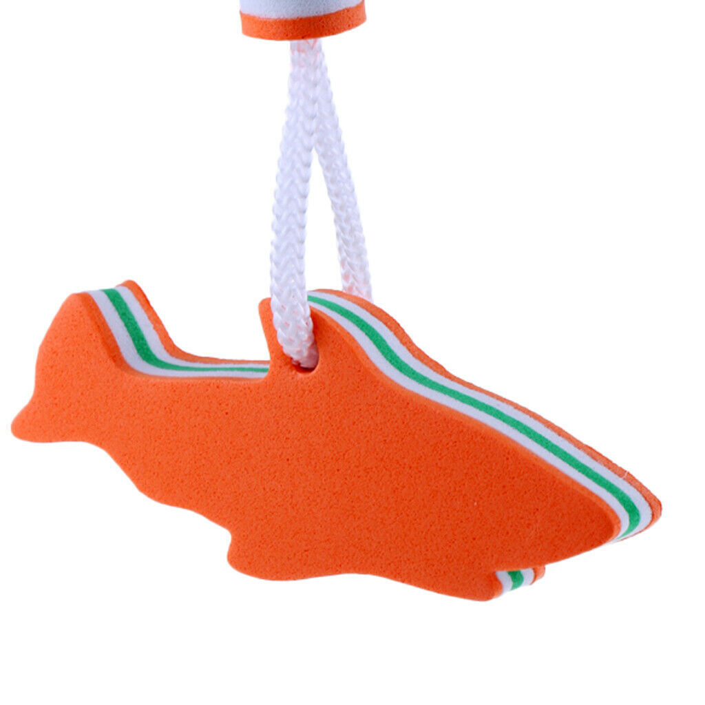 2x Floating Keychain Watersports Floating Keychain, Dolphin Shape