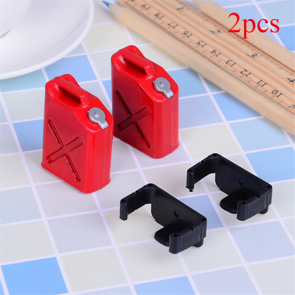 2Pcs rc rock crawler 1:10 accessories mini fuel tank for cc01 axial scx10WGDDAU