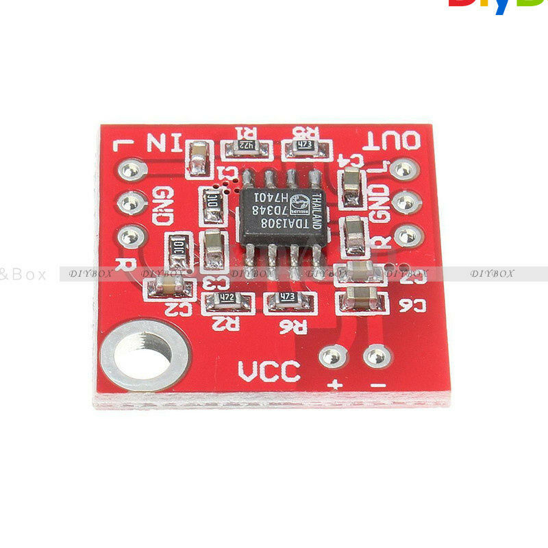 DC 3-6V TDA1308 Stereo Headphone Amplifier Board Module Preamplifier For Arduino