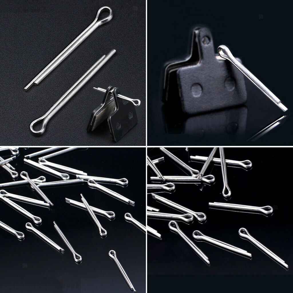 10 Pack  Split Pins Cotter Key Fasteners Hardware For Disc Brake Pads