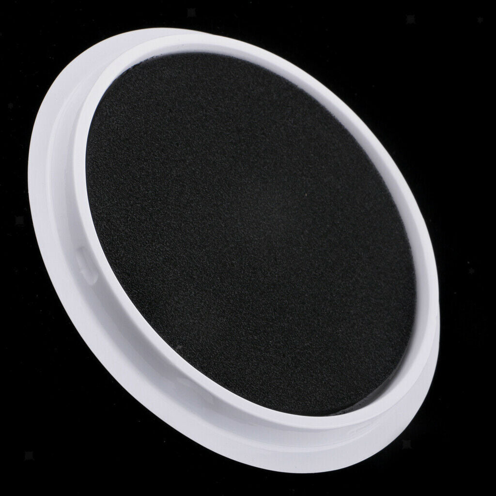 2x Large Round Ink Pad Stamp Kids Finger Painting Craft