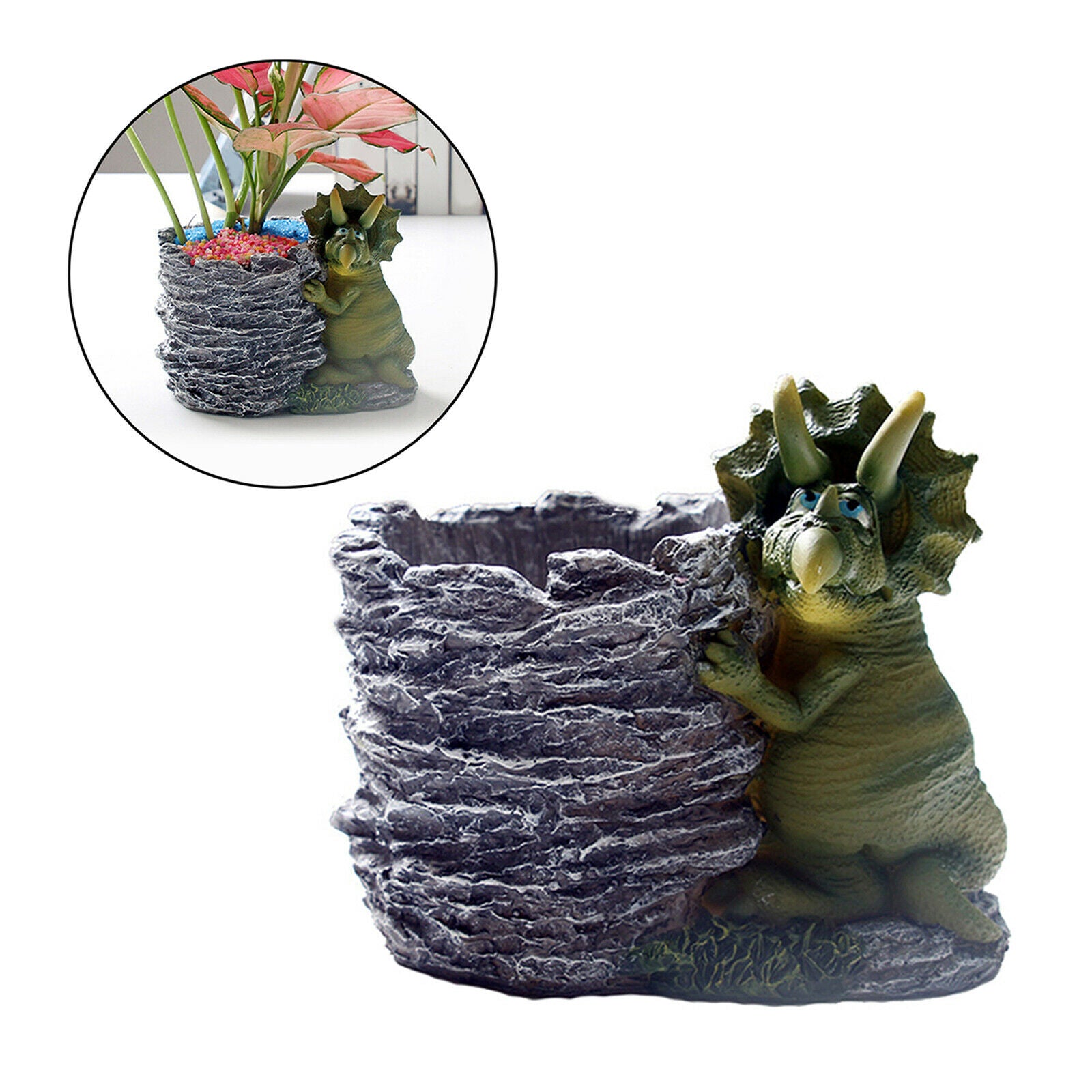 Flower Pot Garden Decor Animal Planter Office Decoration Crafts Ornaments