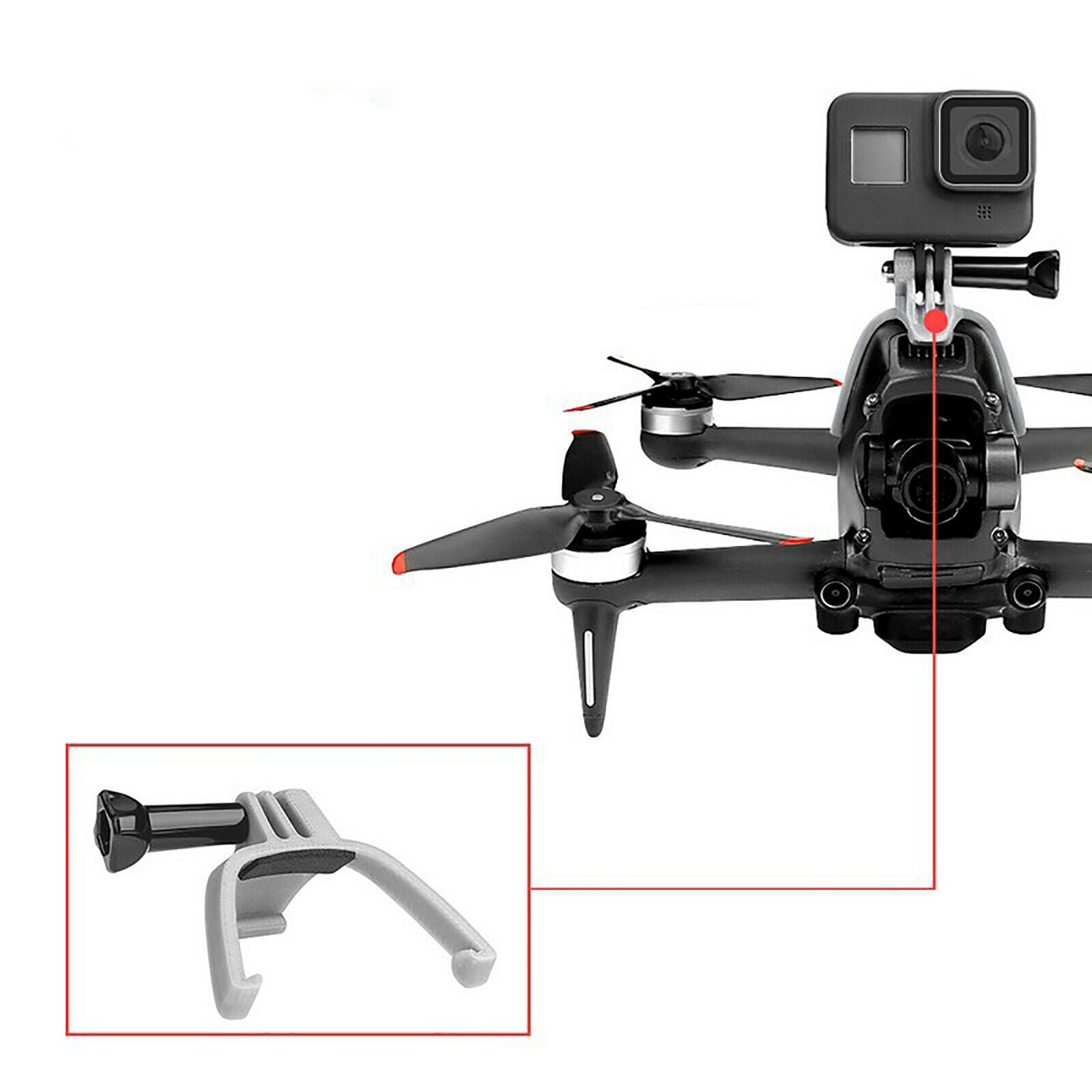 For DJI FPV Combo Drones Accessories Night Flying Light Light Searchlight Lamps