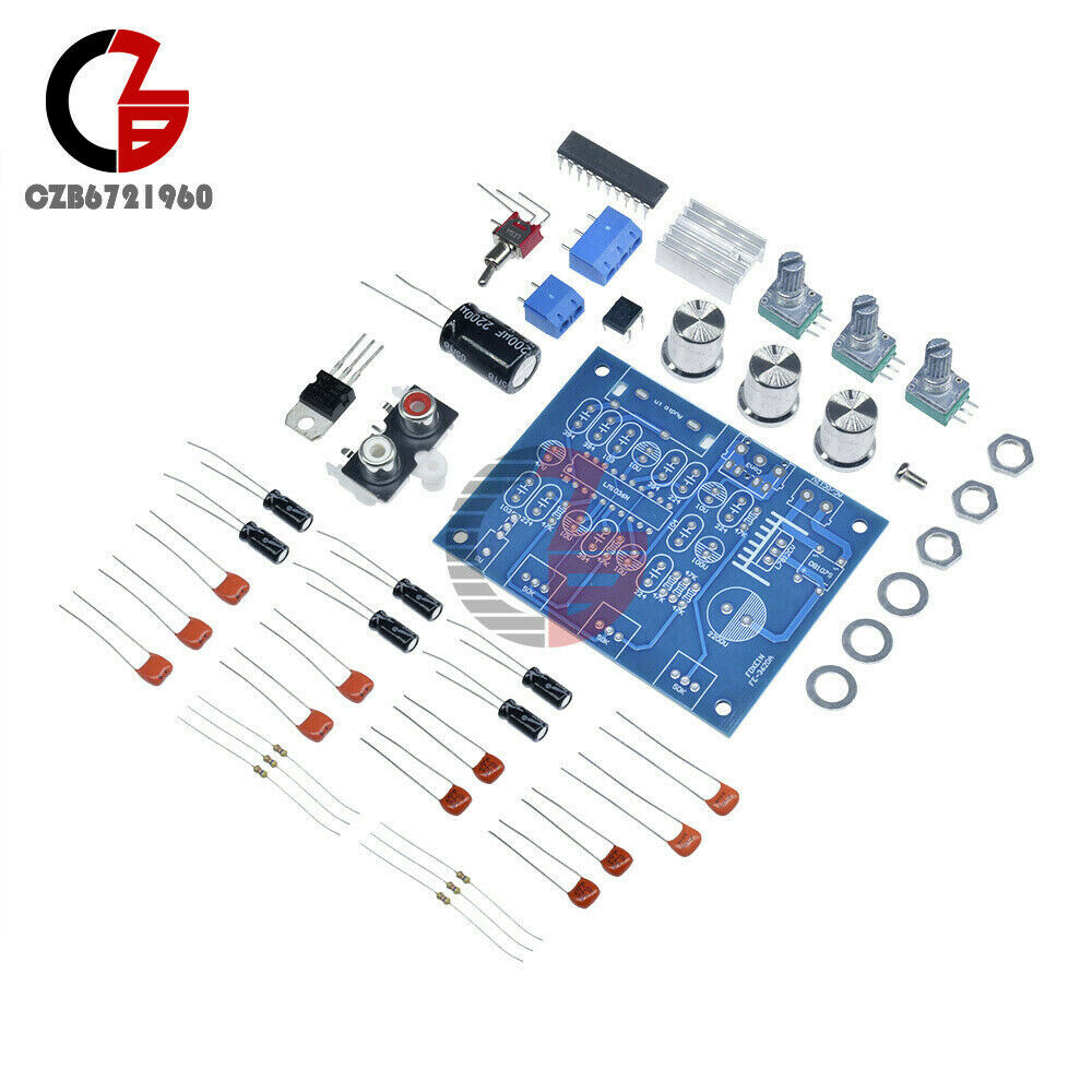 LM1036N Fever Volume Control Board Module Kit For DIY 12V DC/AC Power Supply