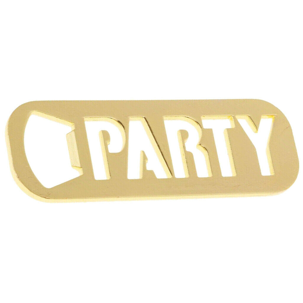 Golden Practical Wine Beer Bottle Opener Wedding Party Set Gift