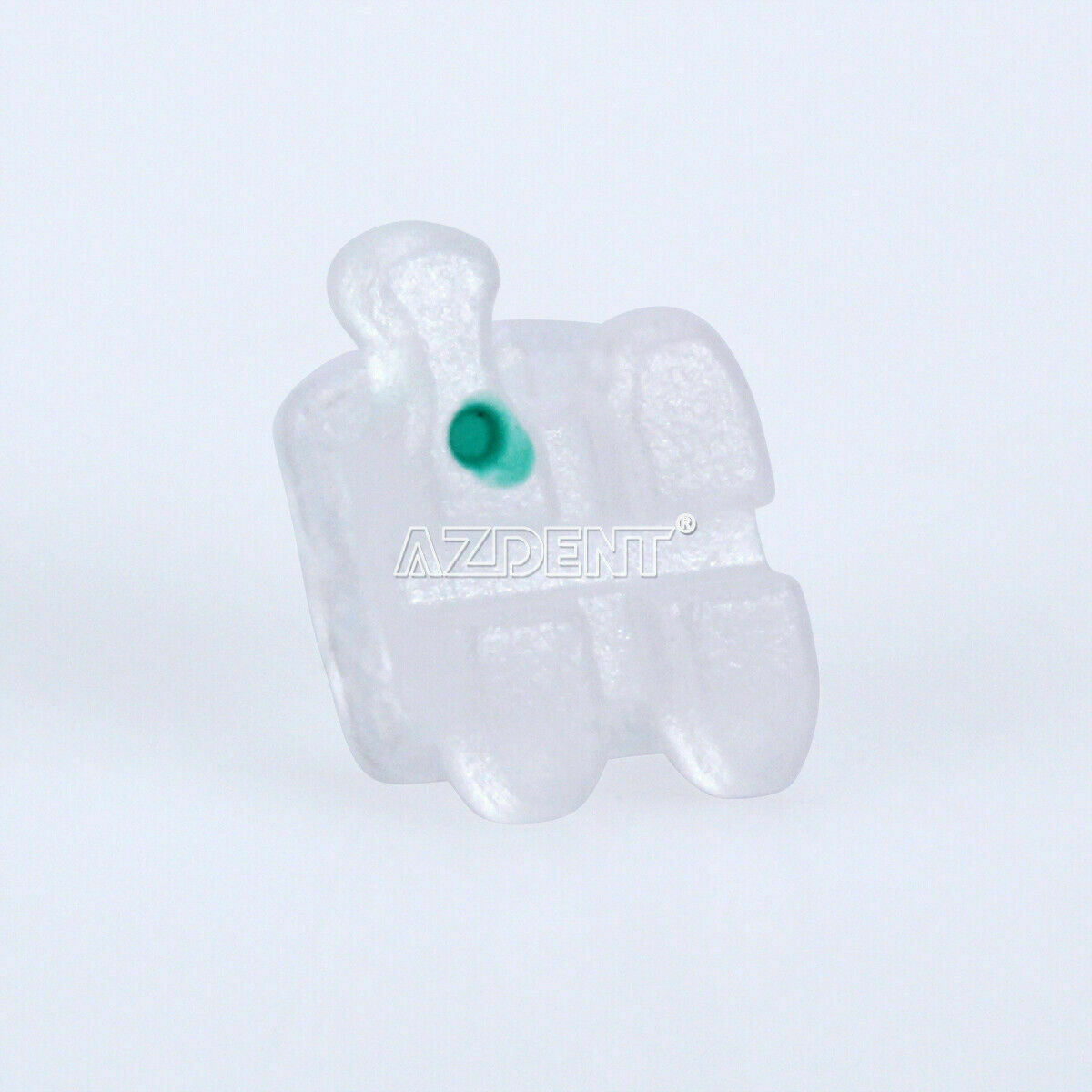 50 Packs Dental Braces Orthodontic Ceramic Brackets 5*5 Roth 022 Hook 345 AZDENT