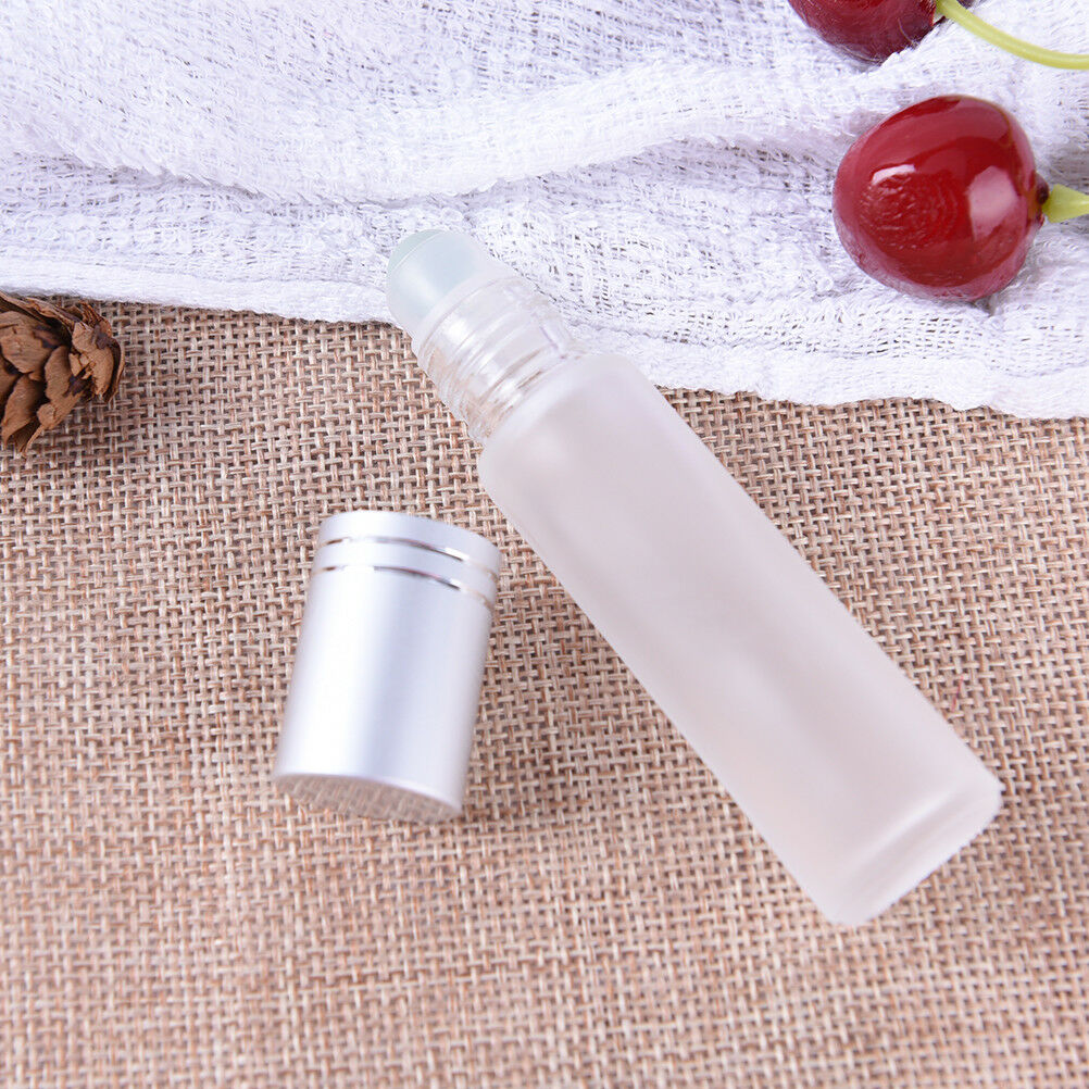 10ML Roll On Bottle Plastic Ball Liquids Essential Oil Perfume Empty With.l8