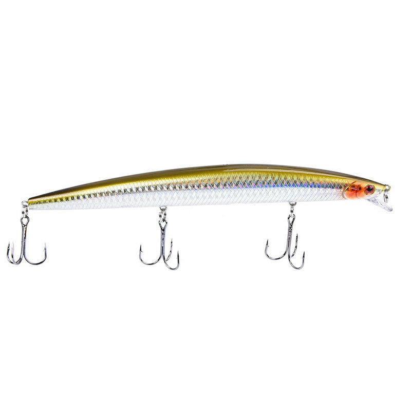 18cm/26g minnow fishing lures plastic baits hard lures bass crank baits 3#.l8