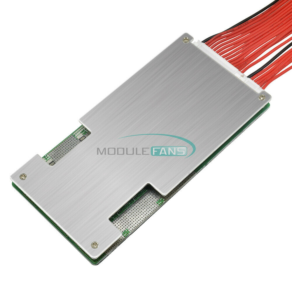 Lithium Li-ion LiPo Polymer 18650 Battery 45A BMS PCB Board with Balance 20S 72V