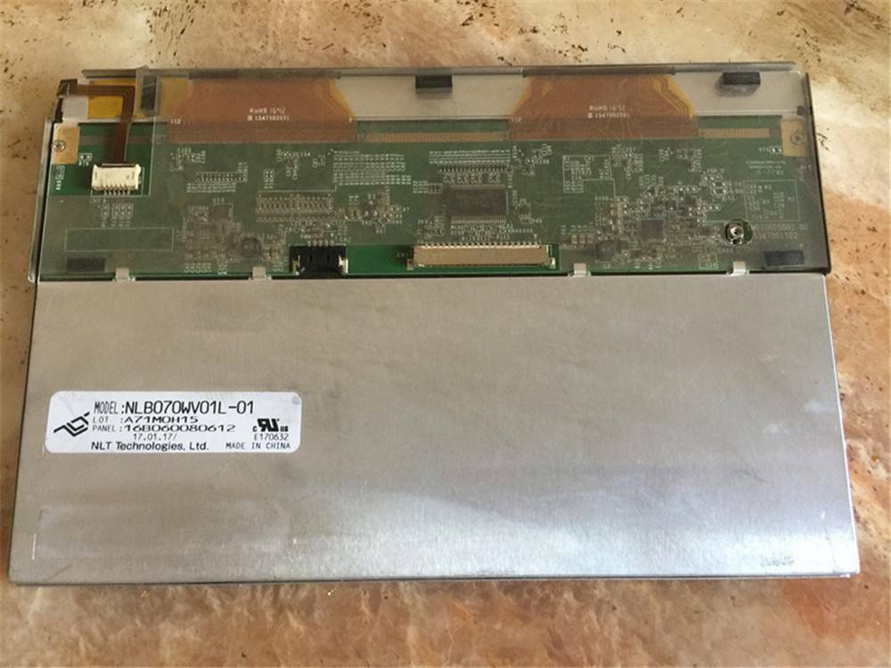 1PCS NLB070WV01L-01 7" 800*480 Resolution LCD Screen Panel