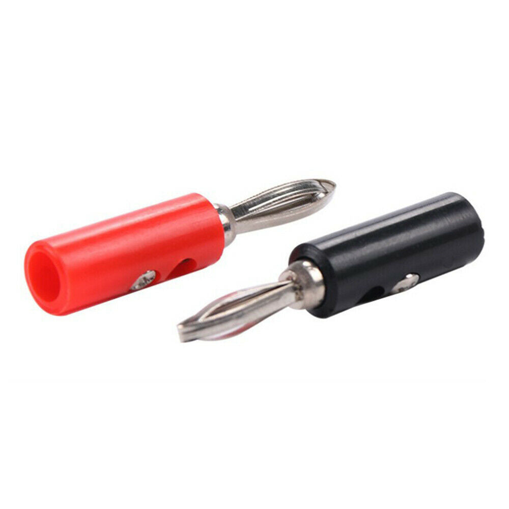 4mm 10PCS Audio Speaker Screw Speaker Cable Wire Pin Banana Plug Connectors