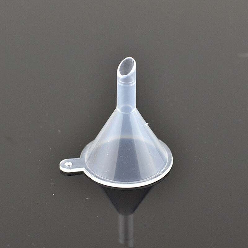 10X Lot Small Plastic Mini Bottle For Perfume Diffuser Liquid Oil Funnels_DD