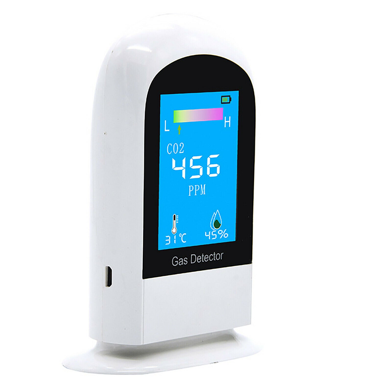 Carbon Dioxide Monitor CO2 Concentration Detector Thermometer Gas Detection